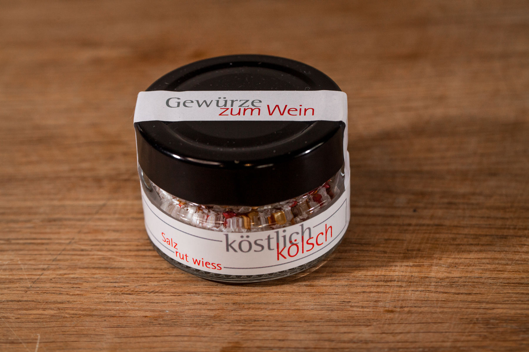 Salz rut wiess 200g Beutel köstlich kölsch Feine Kost Wine & Glory